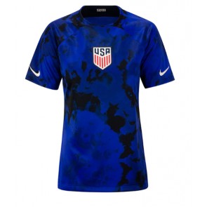 United States Replica Away Stadium Shirt for Women World Cup 2022 Short Sleeve